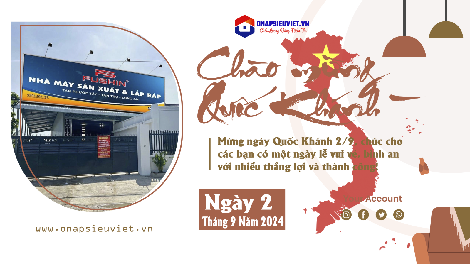 Chào mừng Quốc Khánh 2/9