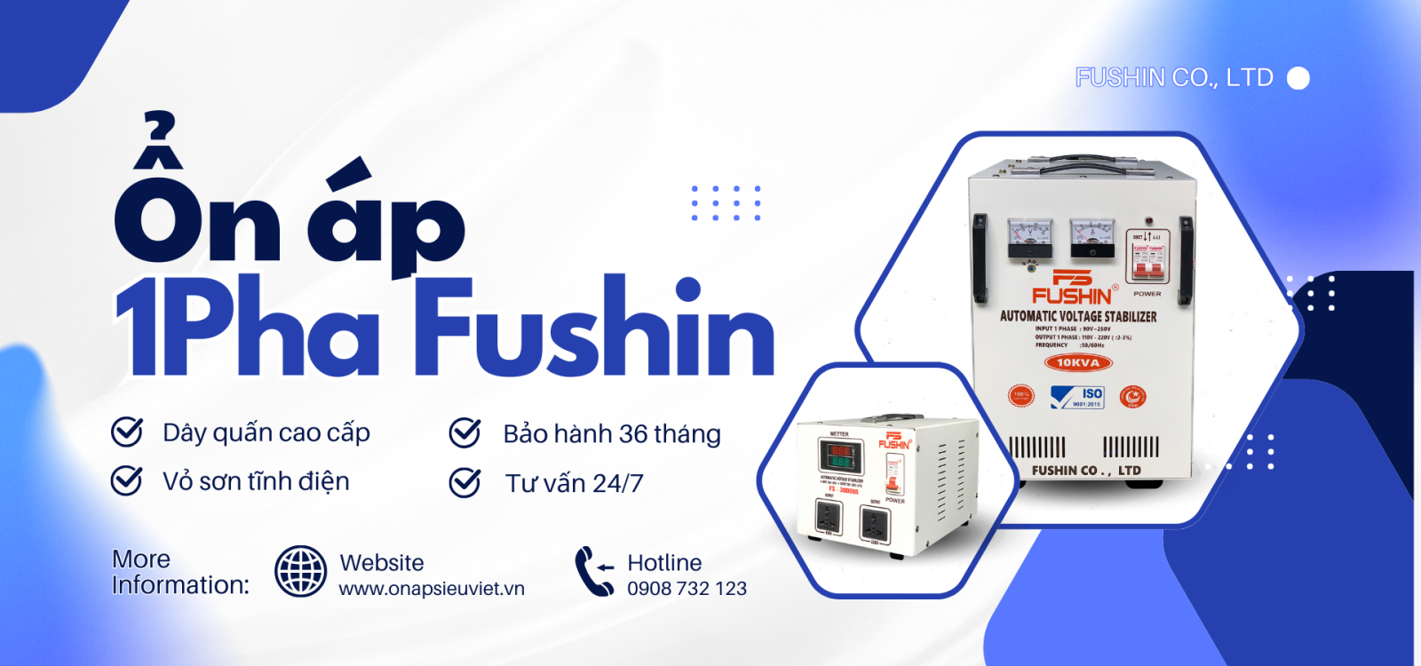 Ổn áp 1 pha Fushin