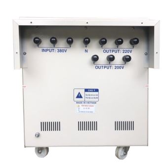 Máy biến áp 3 pha tự ngẫu 380V/220V/200V - 25KVA Fushin