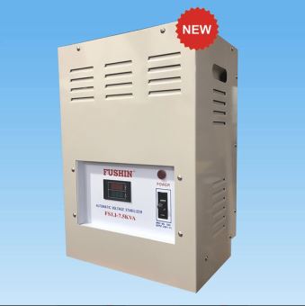 Ổn áp 1 pha Treo tường 7.5KVA Fushin dải 90V đến 250V