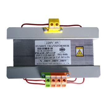 Biến áp 3 pha 380V ra 1 pha 220V - 3KVA Cao cấp - Giá rẻ