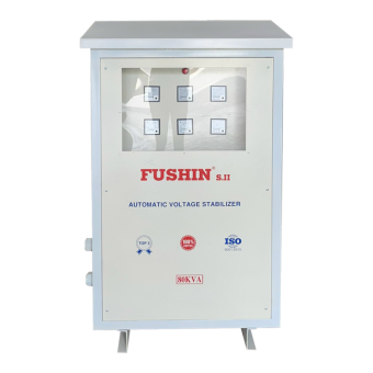 Ổn áp ngoài trời 3 pha - 80KVA Fushin Chất lượng cao