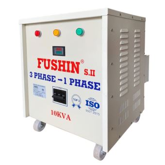 Biến áp 3Pha 380V ra 1Pha 220V - 10KVA Fushin