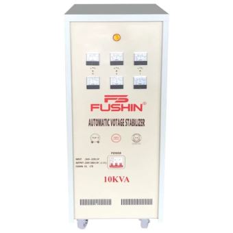 Ổn áp 3 pha 10KVA Fushin dải 260V đến 420V Dây đồng