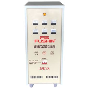 Ổn áp 3 pha 25KVA Fushin dải 260V đến 420V Dây đồng