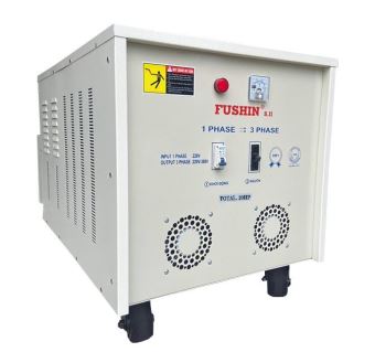 Biến áp 1 Pha 220V ra 3 Pha 380V/220V - 20HP Fushin 