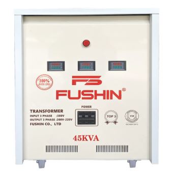 Biến áp 3 pha Tự ngẫu 380V/220V/200V - 45KVA Dây đồng