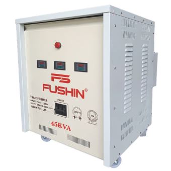 Máy biến áp 3 pha tự ngẫu 380V/220V/200V - 45KVA Fushin