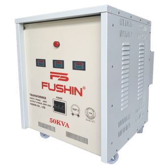 Máy biến áp 3 pha tự ngẫu 380V/220V/200V - 50KVA Fushin