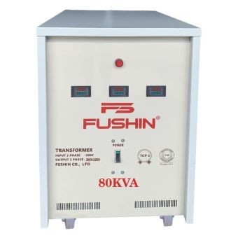 Máy biến áp 3 pha tự ngẫu 380V/220V/200V - 80KVA Fushin