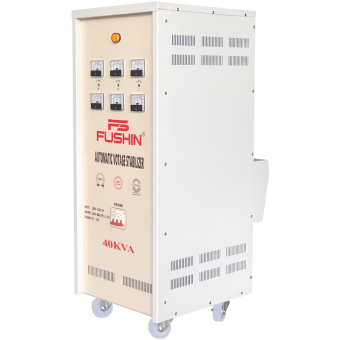 Máy ổn áp 3 pha 40KVA Fushin dải 260V đến 420V Giá rẻ