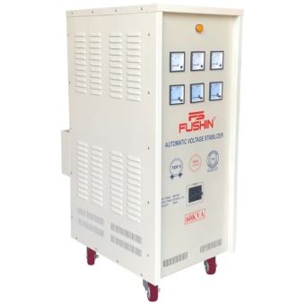 Ổn áp điện 3 pha 60KVA Fushin dải 320V đến 420V dây đồng