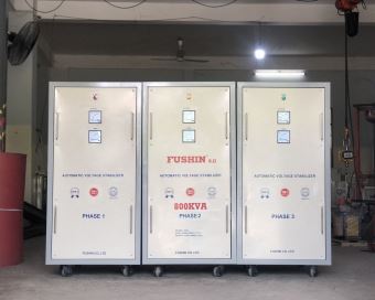 Máy ổn áp 3 pha 800KVA Fushin - Giá siêu rẻ