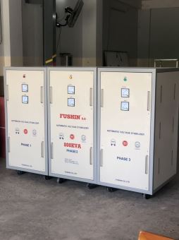 Máy ổn áp 3 pha 800KVA Fushin - Giá siêu rẻ