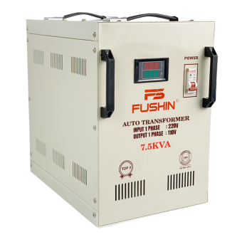 Biến áp đổi nguồn 1 pha 220V ra 110V - 7.5KVA Giá rẻ