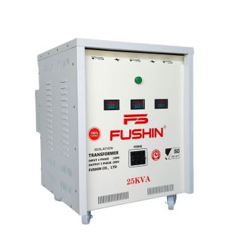 Biến áp Cách ly 3 Pha 380V ra 200V - 25KVA Dây đồng