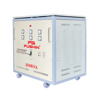 Biến áp Tự ngẫu 3 pha 380V ra 200V, 220V - 250KVA Fushin