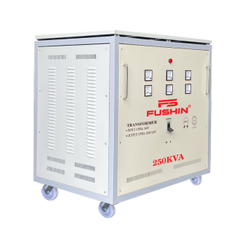 Biến áp Tự ngẫu 3 pha 380V ra 200V, 220V - 250KVA Fushin