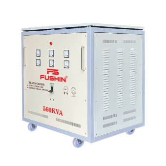 Biến áp Tự ngẫu 3 pha 380V ra 200V, 220V - 560KVA Fushin