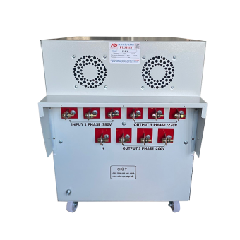 Biến áp 3 pha Cách ly 380V ra 200V/220V - 30KVA Fushin