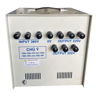 Biến áp Cách ly 3 pha 380V/220V/200V - 3KVA Dây đồng