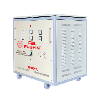 Biến áp Cách ly 3 pha 380V ra 220V/200V - 100KVA Dây đồng