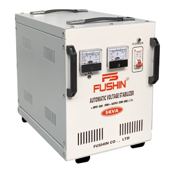 Ổn áp điện 1 pha Fushin 5KVA dải 130V đến 250V dây đồng