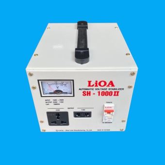 Ổn áp điện 1 pha Lioa SH 1000 II - 1000VA dải 150V đến 250V