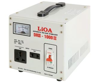 Ổn áp điện 1 pha Lioa DRII 1000 II - 1000VA dải 50V đến 250V