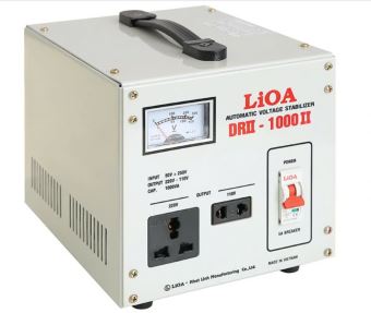 Ổn áp điện 1 pha Lioa DRII 1000 II - 1000VA dải 50V đến 250V