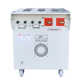 Sạc xe nâng điện 48VDC - 100A có hẹn giờ thông dụng