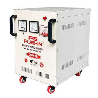 Ổn áp điện 1 pha Fushin 20KVA dải 130V đến 250V dây đồng