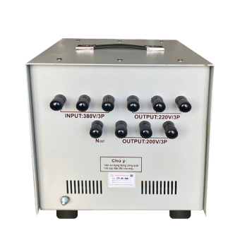 Biến áp Cách ly 3 pha 380V/220V - 3KVA Dây đồng