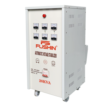 Ổn áp 3 pha 20KVA Fushin dải 260V đến 420V Dây đồng