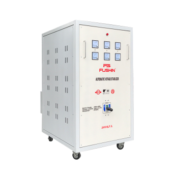 Máy ổn áp 3 pha 400KVA Fushin dải 260V đến 420V Giá rẻ