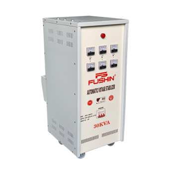 Ổn áp 3 pha 30KVA Fushin dải 260V đến 420V Dây đồng