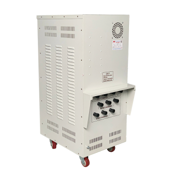 Ổn áp 3 pha 50KVA Fushin dải 260V đến 420V Dây đồng