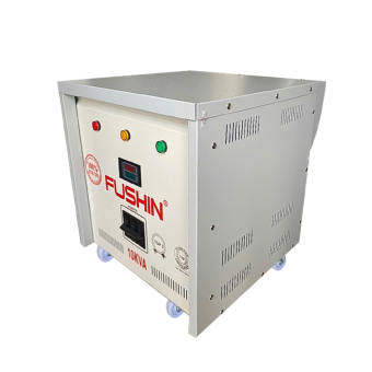 Biến áp tự ngẫu 3 pha 380V/220V/200V - 10KVA Fushin Dây đồng