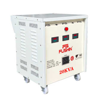 Biến áp 3 pha Cách ly 380V ra 200V/220V - 20KVA Fushin