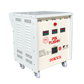 Biến áp Cách ly 3 pha 380V ra 220V/200V - 20KVA Dây đồng