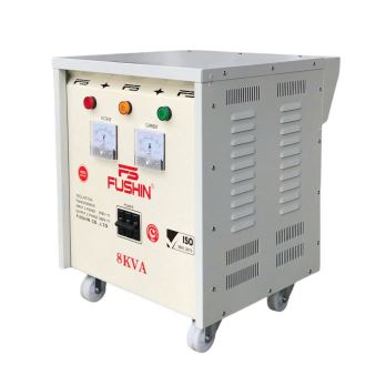 Biến áp Cách ly 3 pha 208V/380V - 8KVA Dây đồng