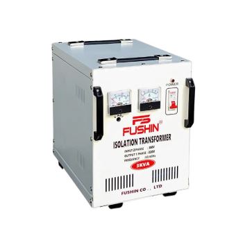 Biến áp cách ly 2Pha 380V ra 1Pha 220V - 3KVA Fushin Dây đồng