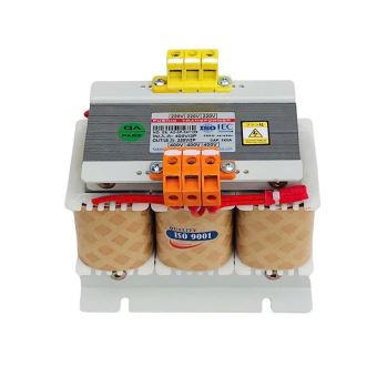 Biến áp Cách ly 3 pha 400V ra 220V - 1KVA Trần