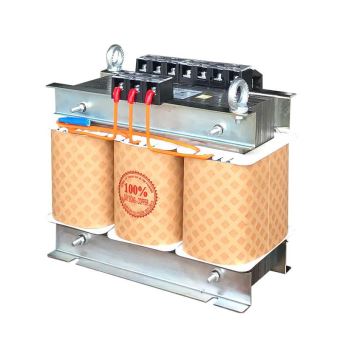 Biến áp Cách ly 3 pha 380V ra 160V-200V - 8KVA Trần