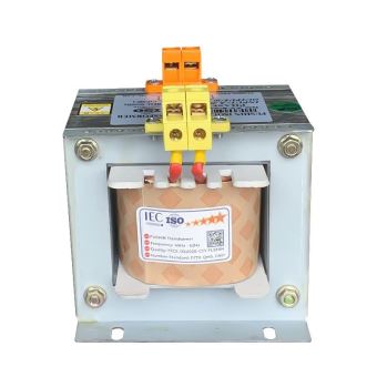 Biến áp Cách ly 1 pha 380V ra 110V/220V - 500VA Tủ điện