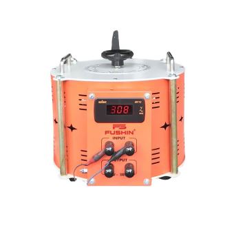 Biến áp Vô cấp 1 Pha 2KVA vào 220V ra 0V~300V Fushin