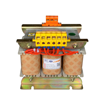 Biến áp Cách ly 3 pha 380V ra 200V/220V - 2KVA Trần