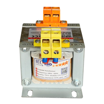 Biến áp Cách ly 1 pha 380V ra 12V - 50VA Dây đồng