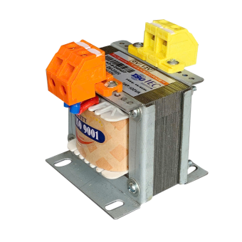 Biến áp 1 pha Cách ly vào 380V ra 12V - 100VA Dây đồng