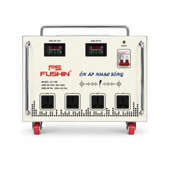 Ổn áp điện Fushin - 7.5KW Nhạc sống âm thanh